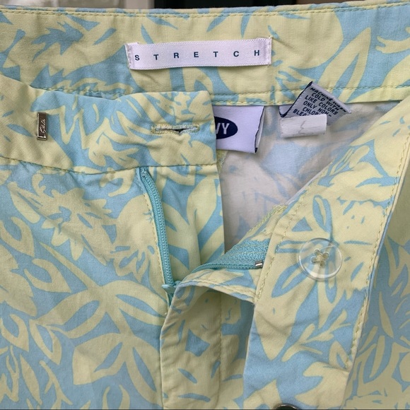 •Old Navy• Tropical Pastel Cropped Pants - Size 8 - Picture 5 of 8